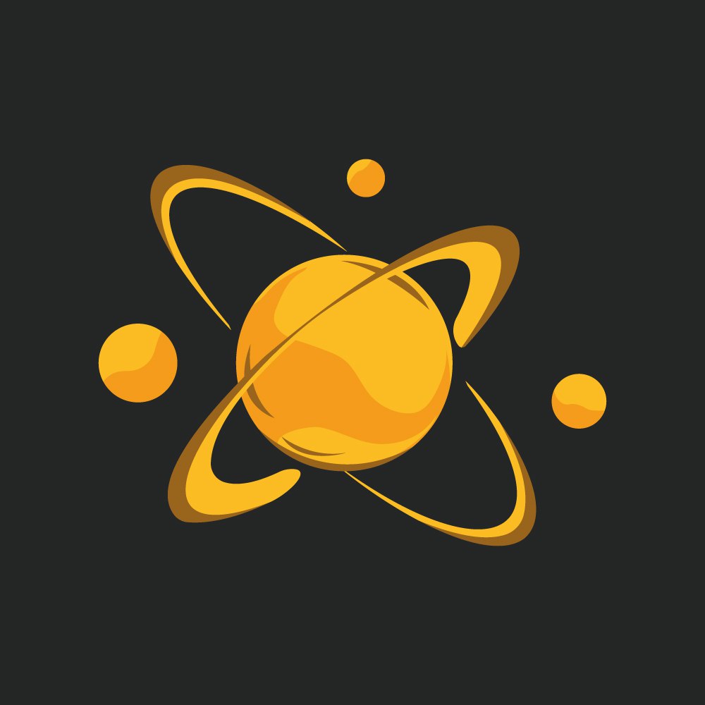 Логотип Атом